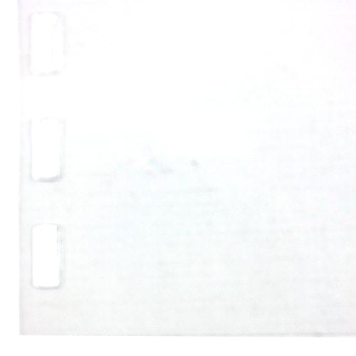 GBC 10mil 9" x 11" Comb Punched Clear View Covers 100pk - 2001801