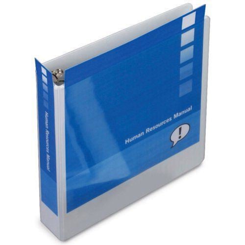 GBC 2" Round Ring Standard White Clear View Binder 12pk - 8313003