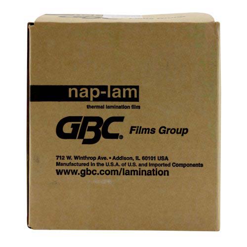 GBC 3.0mil Clear NAP-LAM I - 1" Core