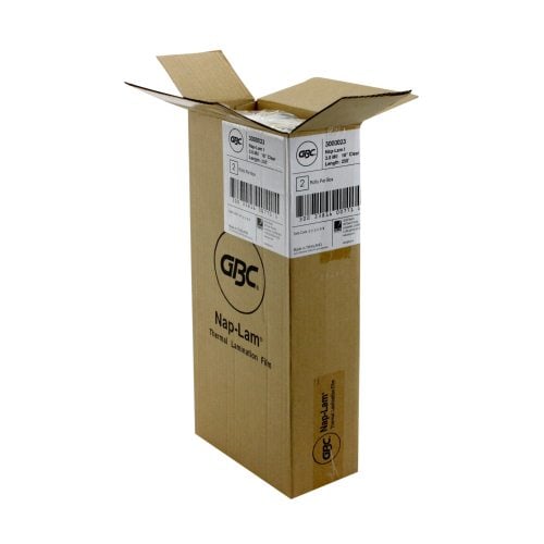 GBC 3.0 Mil Clear NAP-LAM I 18" x 250' - 3000023