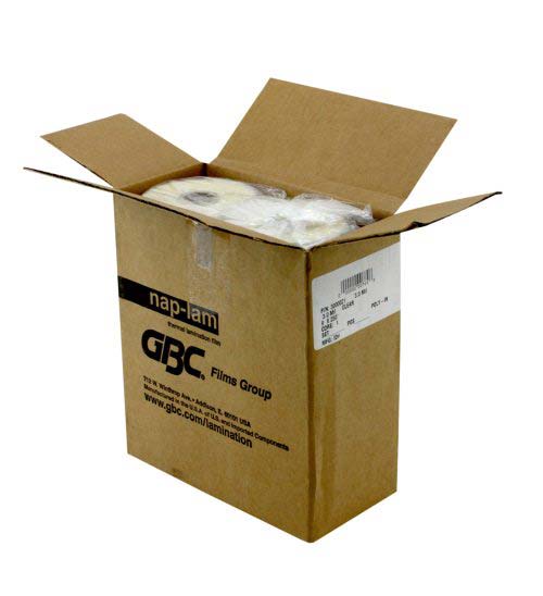 GBC 3.0 Mil Clear NAP-LAM I 9" x 250' - 3000021