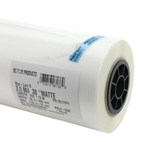 GBC 3.0 Mil Matte NAP II 38" x 250' 2.25" C - 3017804