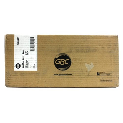 GBC 5.0 Mil Clear NAP-LAM I 18" x 200' - 3000038