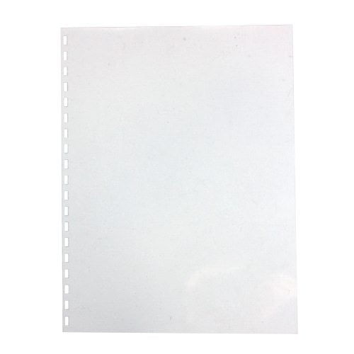 GBC 7mil 8.5" x 11" Comb Punched Clear Covers 100pk - 2001811