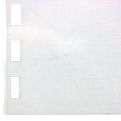 GBC 7mil 8.5" x 11" Comb Punched Clear Covers 100pk - 2001811