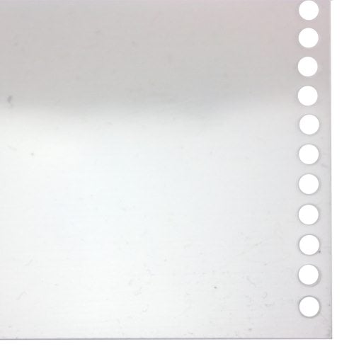 GBC 7mil 8.5" x 11" Velobind Punched Clear Covers 100pk - 9742010