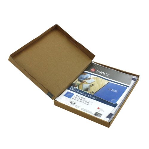 GBC 7mil 8.75" x 11.25" Clear View Covers 100pk - 2000036