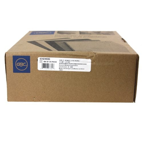 GBC 8.5" x 11" Burgundy Regency Covers 200pk - 9742493
