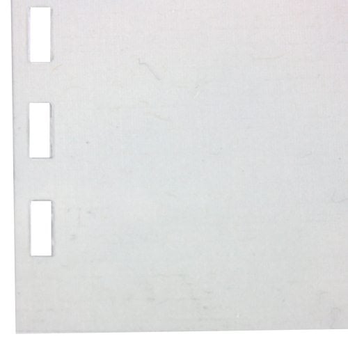 GBC 8.75" x 11.25" Clear View 19 Hole Punched Covers 100pk - 2020024