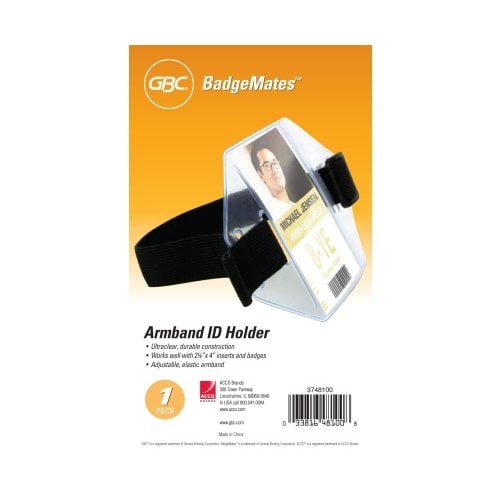 GBC BadgeMates Armband ID Holder - 3748100