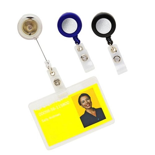 GBC BadgeMates Assorted Retractable Badge Reels 5pk - 3747217