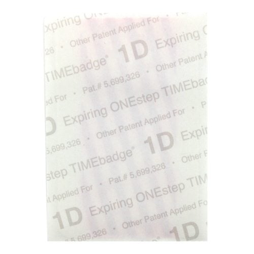 GBC Badgemates Auto-Expiring Visitor ID Badge - 25pk