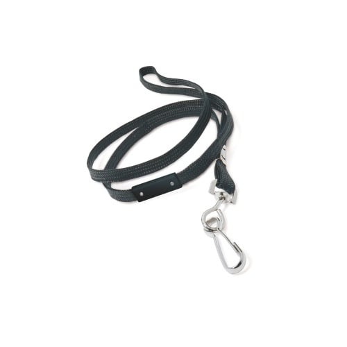GBC Badgemates Black Breakaway Lanyard 12pk - 3748010 - Clearance Sale