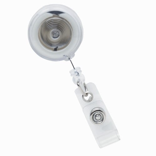 GBC Badgemates Clear Retractable Badge Reel 5pk - 3748083
