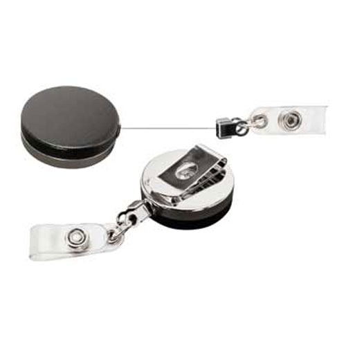 GBC BadgeMates Metal Retractable Badge Reel 6pk - 3748105 - Clearance Sale