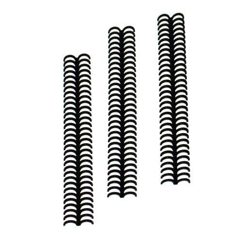 GBC Black 1/2" Proclick Spines 25pk - 2515660