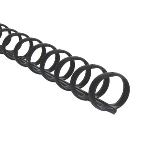 GBC Black 1/2" ZipBind Binding Spines (10pk) - 15033