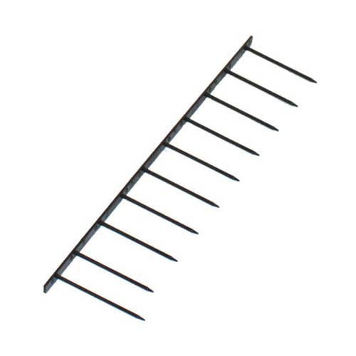 GBC Black 2" x 11" 10 Pin SureBind Strips - 1132937