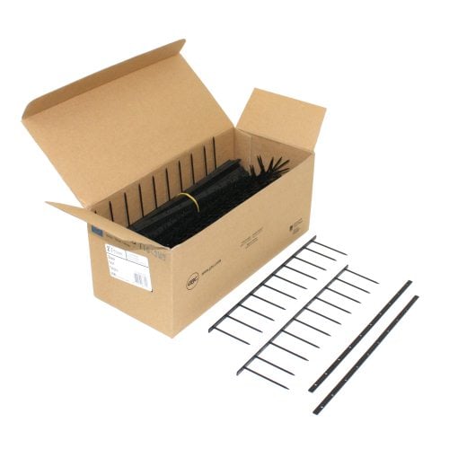 GBC Black 2" x 11" 10 Pin SureBind Strips - 1132937
