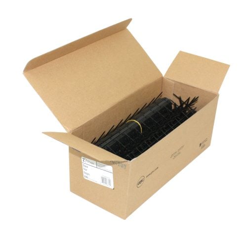 GBC Black 2" x 11" 10 Pin SureBind Strips - 1132937