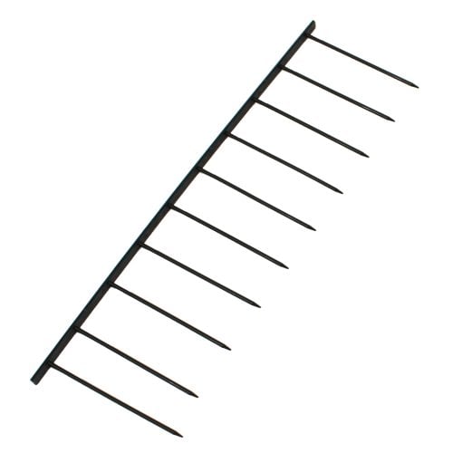 GBC Black 3" x 11" 10 Pin SureBind Strips - 3700506