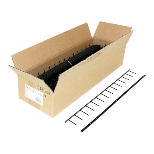 GBC Premium Black 14" x 1" 11 Pin Velobind Strips - 9741170