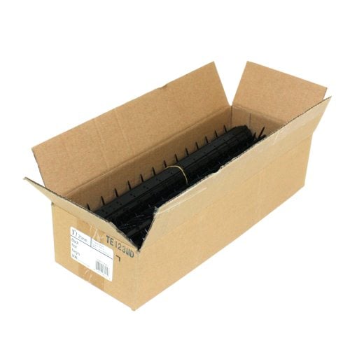 GBC Premium Black 14" x 1" 11 Pin Velobind Strips - 9741170