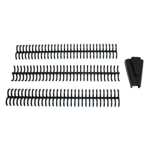 GBC Black 5/8" Proclick Spines 100pk - 2514517