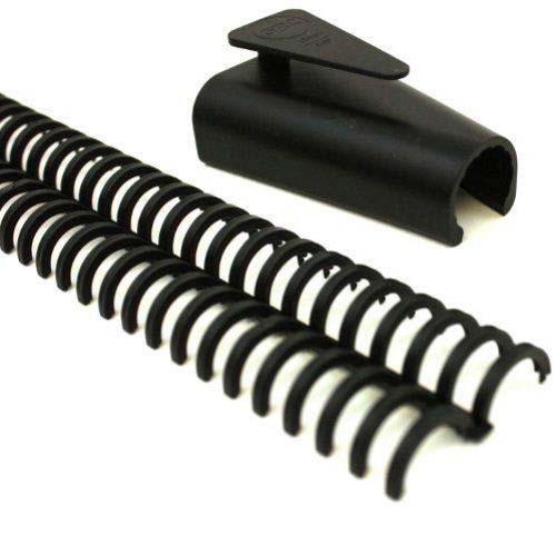 GBC Black 5/8" Proclick Spines 25 Pack - 25156691 - Clearance Sale