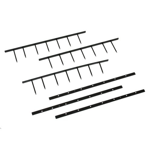GBC Black 1" x 8.5" 7 Pin SureBind Strips - 9741330
