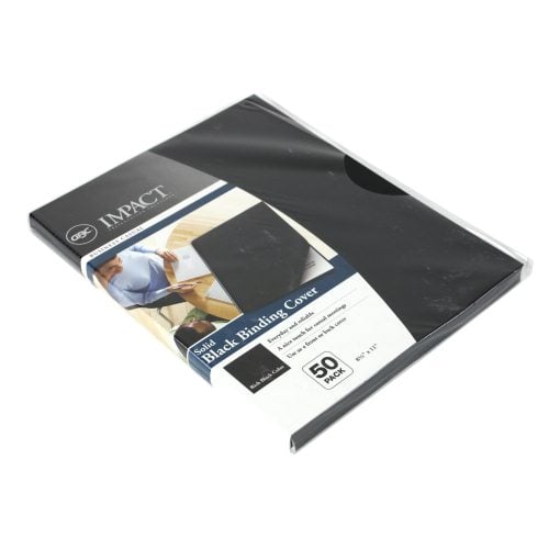 GBC Swingline Black Accents Poly Covers - 2514493 - Clearance Sale