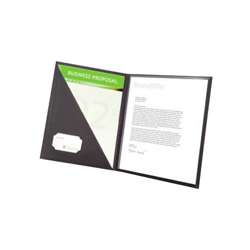 GBC Black Cover Letter Portfolio 50pk - W22314G