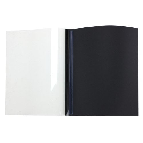 GBC Black Linen ThermaBind Covers (100pk)
