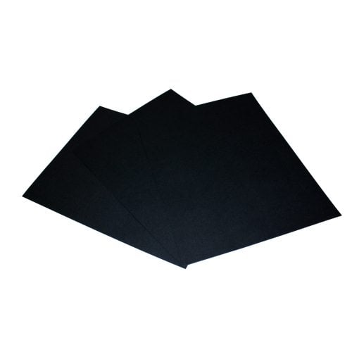 GBC Black Linen Report Covers 8.5" x 11" - 200/Pack