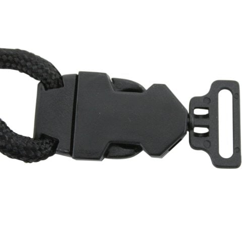 GBC Black OptioBraid Lanyard with Combo Loop