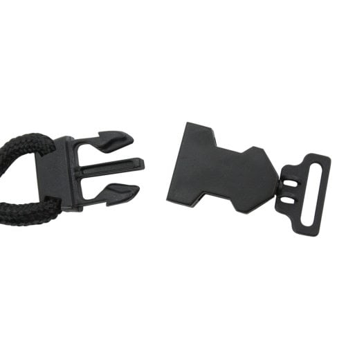 GBC Black OptioBraid Lanyard with Combo Loop