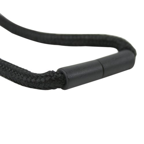 GBC Black OptioBraid Lanyard with Split Ring (Discontinued)