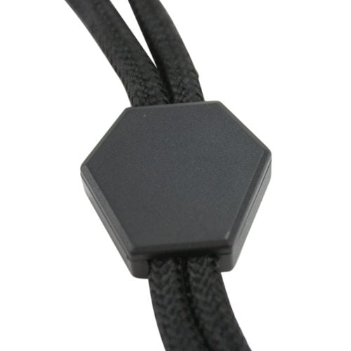 GBC Black OptioBraid Lanyard with Split Ring (Discontinued)