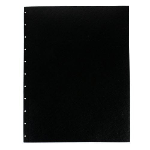 GBC Black Regency 8.5" x 11" Velobind Covers With Windows 100 Sets  - 9742481