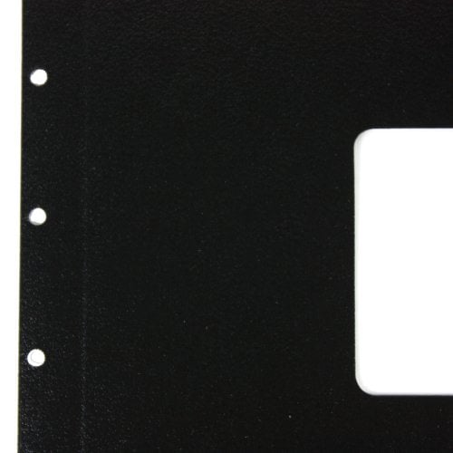 GBC Black Regency 8.5" x 11" Velobind Covers With Windows 100 Sets  - 9742481