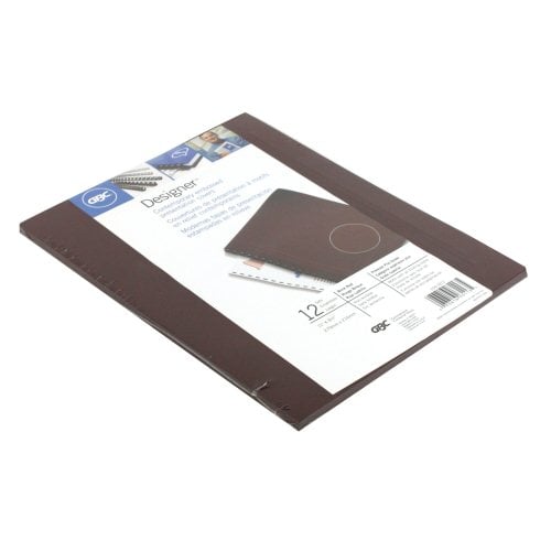 GBC Brick Red Corner Frame Covers 12sets - 2001872