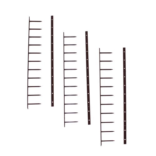 GBC Premium Burgundy 1" x 11" 11-Pin Velobind Strips - 9741013