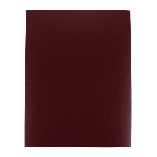 GBC Burgundy 8.5" x 11" Regency Covers with Windows 100 sets - 9742823