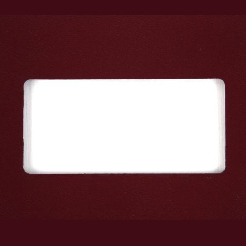 GBC Burgundy 8.5" x 11" Regency Covers with Windows 100 sets - 9742823