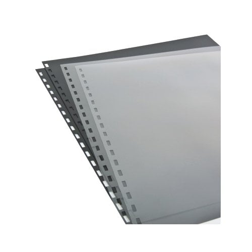 GBC Clear View 8.5" x 11" ZipBind Pre-Punched Covers 10pk - 26003
