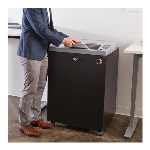 GBC CM11-44 TAA Compliant 11-Sheet Level P-5 Micro-Cut Commercial Shredder - 1753240