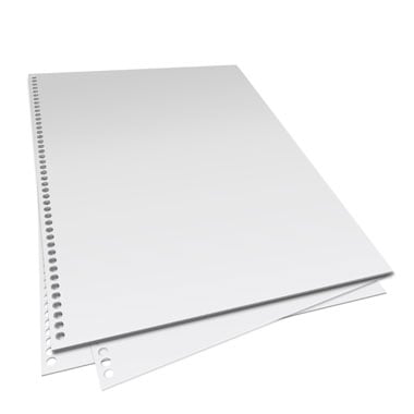 GBC ColorCoil 20lb 8.5" x 11" Punched Paper 5000pk - 2020070
