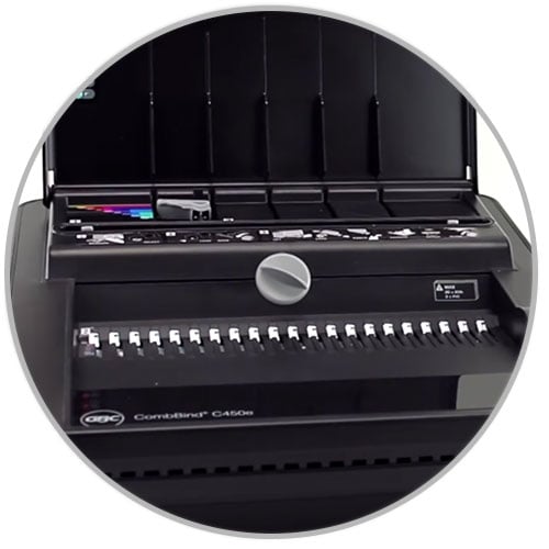 Refurbished GBC / Swingline CombBind C450E Electric Comb Binding Machine - 7709100A