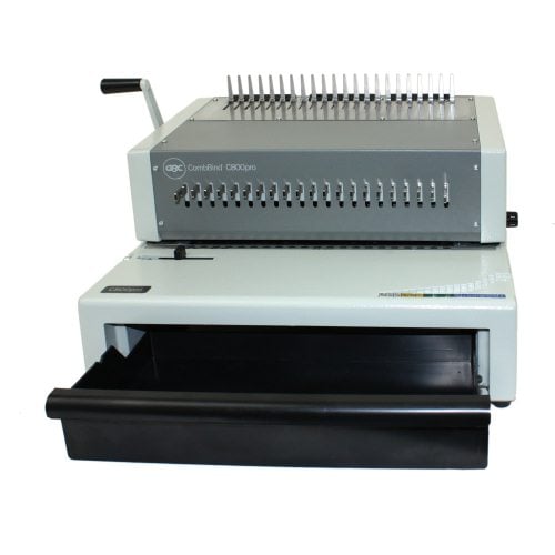 GBC CombBind C800pro Electric Plastic Comb Binding Machine - 27170