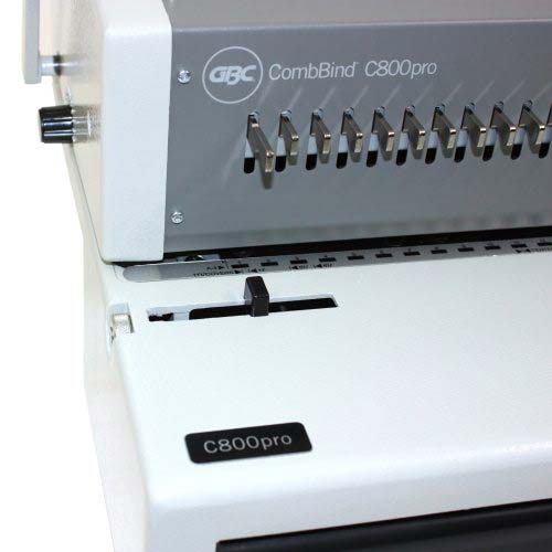 GBC CombBind C800pro Electric Plastic Comb Binding Machine - 27170
